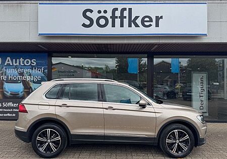 VW Tiguan Volkswagen Highline 2.0 TDI 4M DSG AHK Leder Navi