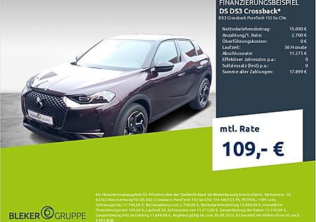 DS Automobiles DS3 Crossback PureTech 155 So Chic