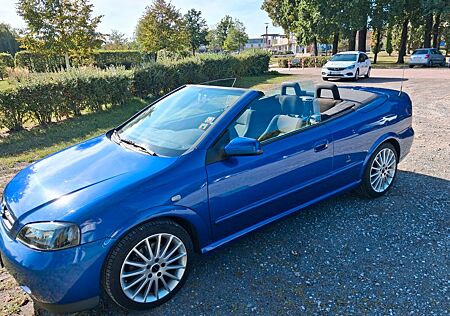 Opel Astra Cabrio 1.8 2003 Bertone Metallic Blau