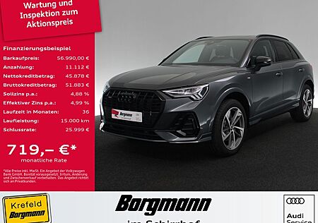 Audi Q3 40 TFSI quattro S line AHK MATRIX-LED PANO