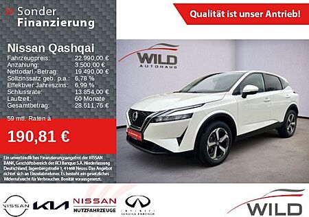 Nissan Qashqai 1.3 DIG-T MHEV N-Connecta LED 18" Navi
