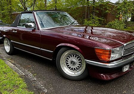 Mercedes-Benz SL 560 560 SL R107 Oldtimer Bj 7.87 Aut, Kilma, BBS