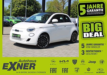 Fiat 500E Cabrio ICON - 42 kWh LED+Navi+SHZ+Kam.+LM