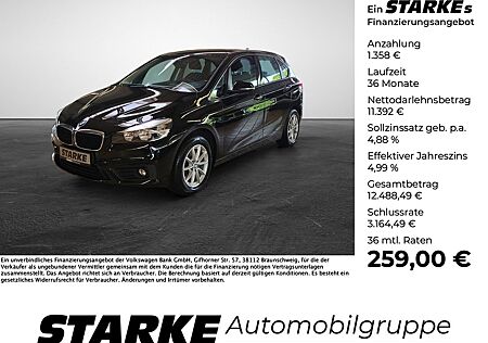 BMW 218d Active Tourer Advantage PDC LM Klima