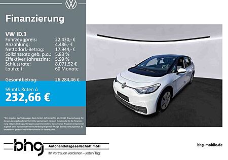 VW ID.3 Volkswagen Pro Performance Upgrade