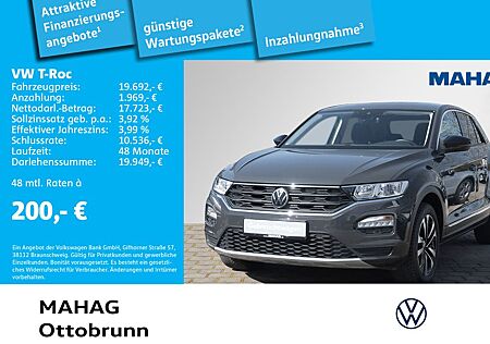 VW T-Roc Volkswagen 1.0 TSI United Navi ParkPilot AppConnect 6