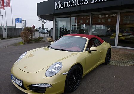 Porsche 991 Cabrio,Leder,Klappeauspuff, PTS,Alarmanlage