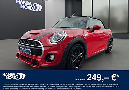Mini Cooper S Cabrio JCW LED NAVI KAMERA PDC H/K 17"