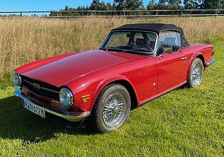 Triumph TR6 , 12/1971, Edelstahl-Auspuff, Zustand 2+