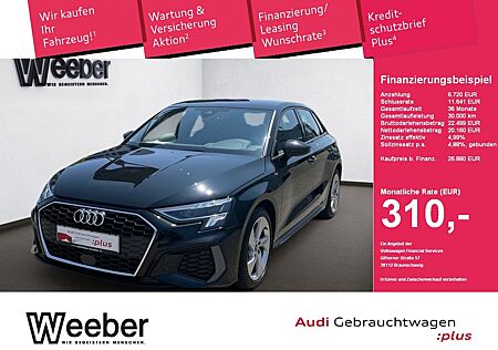 Audi A3 Sportback S line LED BANG NAVI DIGITAL COCKPI