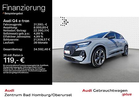 Audi Q4 e-tron 40*S line*Optikpaket*SONOS*Navi* c