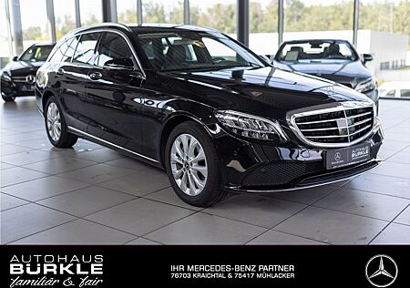 Mercedes-Benz C 220 d T Exclusive,LED,Standh,360°,Distr,Totw.
