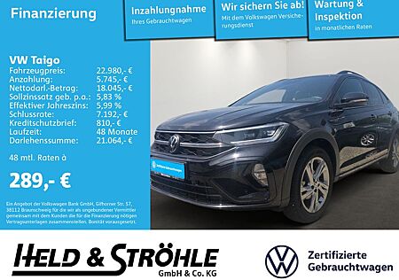VW Taigo Volkswagen R-Line 1.0 TSI IQ-LED NAV PDC SHZ APP DAB+