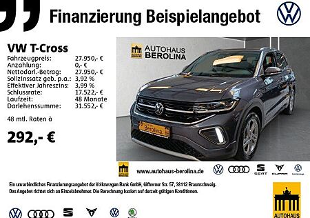 VW T-Cross Volkswagen 1.5 TSI R-Line DSG *AHK*ACC*R-CAM*SHZ*