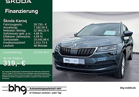 Skoda Karoq Drive 1,5 TSI ACT DSG LED Kamera AHK Navi