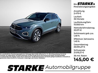 Volkswagen T-Roc 1.5 TSI Goal  Navi LED Kamera PDC LM Tempo
