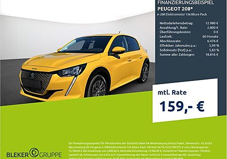 Peugeot 208 e- Elektromotor 136 Allure Pack