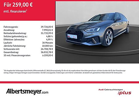 Audi A4 Avant 40 TDI S-LINE+LED+OPTIKPAKET+RÜCKKAMERA