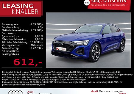 Audi Q8 e-tron Sportback 55 qu 2x S line MATRIX 21"