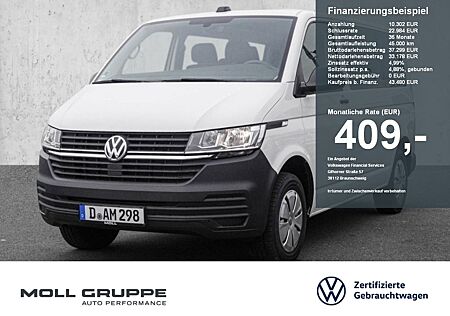 VW T6 Transporter Volkswagen T6.1 Transporter Kombi KR 9-Sitze Klima PDC