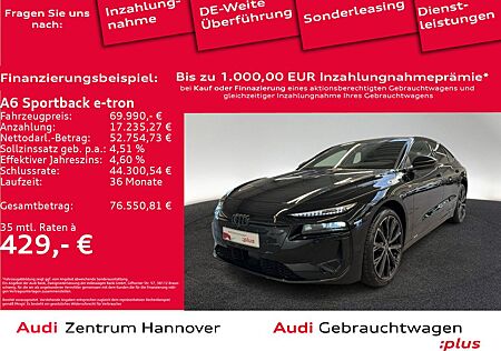 Audi A6 e-tron A6 Sportback e-tron Head-Up Matrix B&O AHK