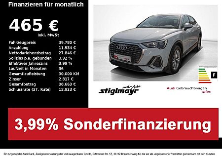 Audi Q3 Sportback S line 35 TDI ACC+KAMERA+NAVI+VC