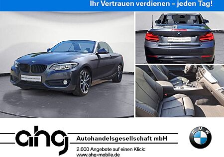 BMW 220d Cabrio Sport Line Aut. Navi Business PDC