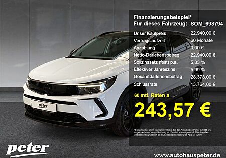 Opel Grandland X Grandland 1.2 Turbo GS Line Klimaautomatik Alcan