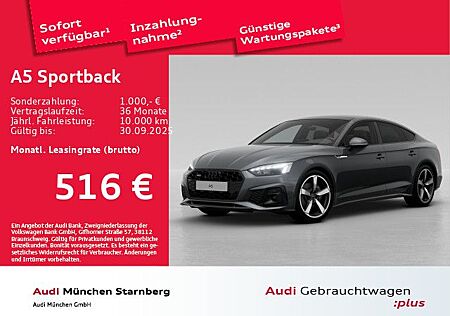 Audi A5 Sportback S line business 40 TDI qu. Pano Mat