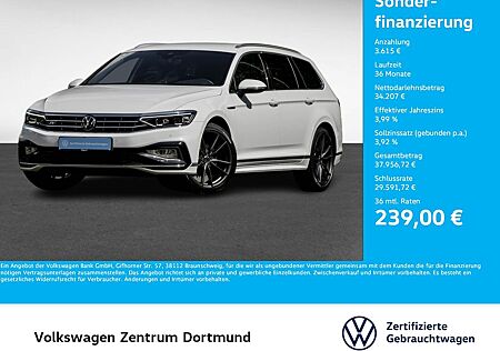 VW Passat Variant Volkswagen 2.0 R-LINE AHK ALU19 LEDER KAMERA