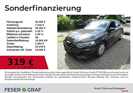 Audi A3 Sportback 35TFSI S line LED/SHZ/Navi+/VC+/ACC