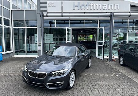 BMW 220iA Cabrio Luxury Line LED/Navi/Leder/H+K