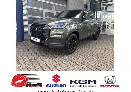 SsangYong Musso GRAND BLACK 3,5t Anhängelast ! INKL. AHK !