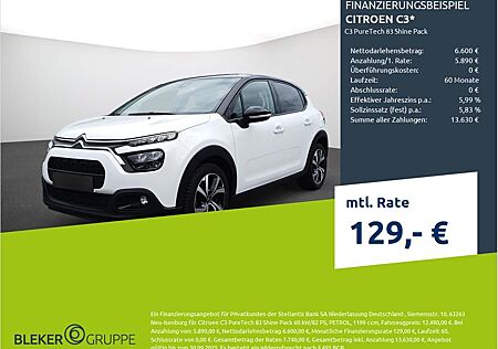 Citroën C3 PureTech 83 Shine Pack