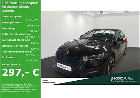 Skoda Octavia Combi SPORTLINE TSI DSG 4X4 APP LED EPH