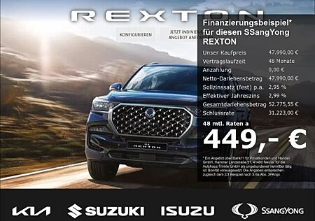 SsangYong Rexton Sapphire 4x4 A/T ELEGANCE- PAKET 449,-€ M