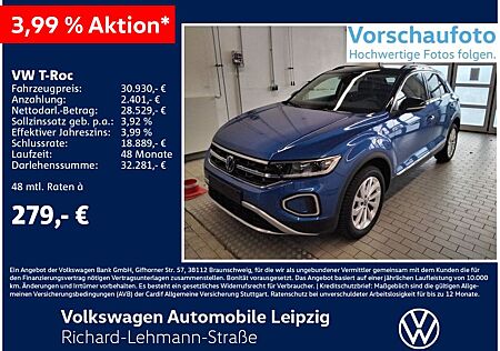 VW T-Roc Volkswagen Style 1.5 TSI OPF DSG *LED*Navi*Rear View*