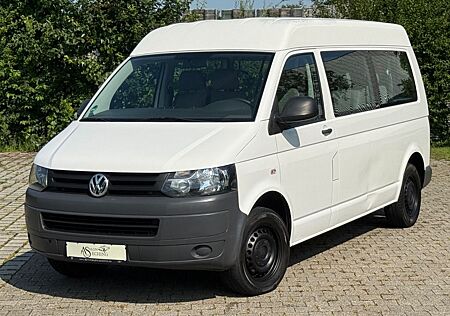 VW T5 Transporter Volkswagen T5 TDI°Hoch Lang°Rollstuhlrampe°Klima°8-Sitzer