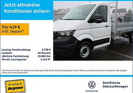 VW Crafter Volkswagen 35 2.0 TDI Pritsche L3 AHK KLIMA