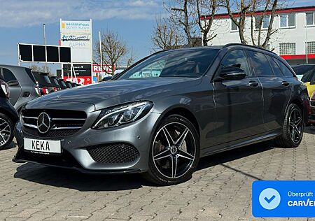 Mercedes-Benz C 250 C 250d T AMG LINE! DISTR+! HUD! PANO! 360°! ILS!