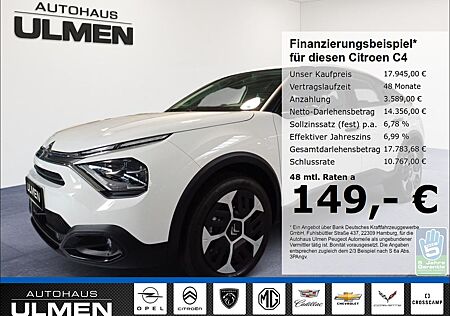 Citroën C4 Feel 1.2 PureTech 130 EU6d Klimaautomatik Par