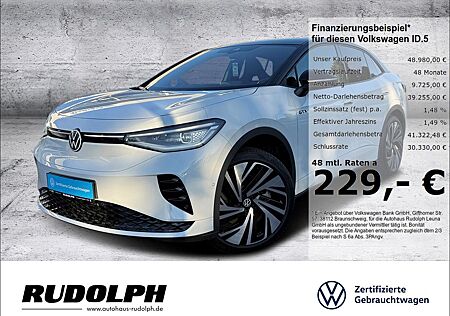 VW ID.5 Volkswagen GTX 4Motion mit Infotainment-Paket HUD LED