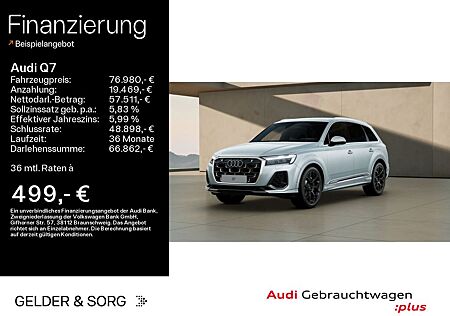 Audi Q7 55 TFSIe qu. S line Sport*Air*B&O*HuD*AHK*ACC