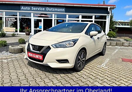 Nissan Micra Acenta SHZ+8-fach bereift+Klima+wenig KM!
