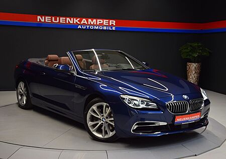 BMW 640i xDrive Cabrio Leder Zimtbraun HeadUp Kamera