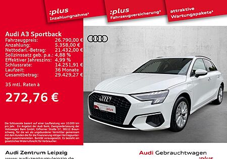 Audi A3 Sportback 40 TFSIe *LED*Business*B&O*