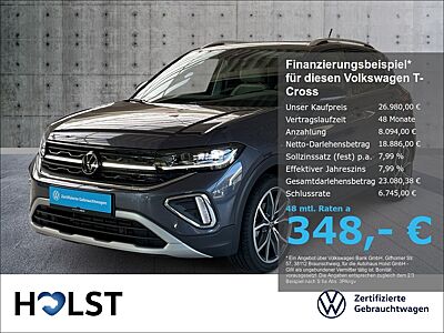 Volkswagen T-Cross 1.5TSI DSG Style IQ.DRIVE AHK RüFaKa ACC