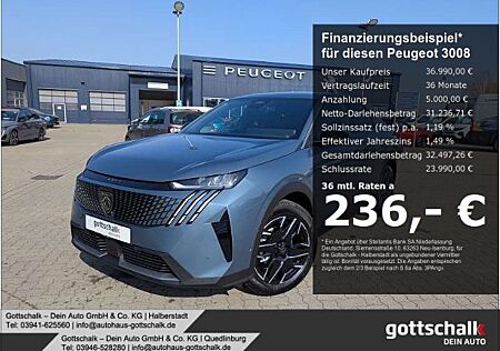 Peugeot 3008 Neuer Allure HYBRID 136 e-DSC6 Navi Leder L