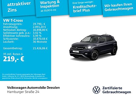 VW T-Cross Volkswagen Life 1.0 TSI NAV APP PDC LANE LIGHTASSIS