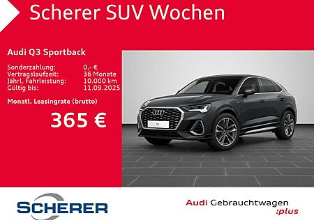 Audi Q3 Sportback 35 TFSI S tronic S LINE AHK NAVI PL
